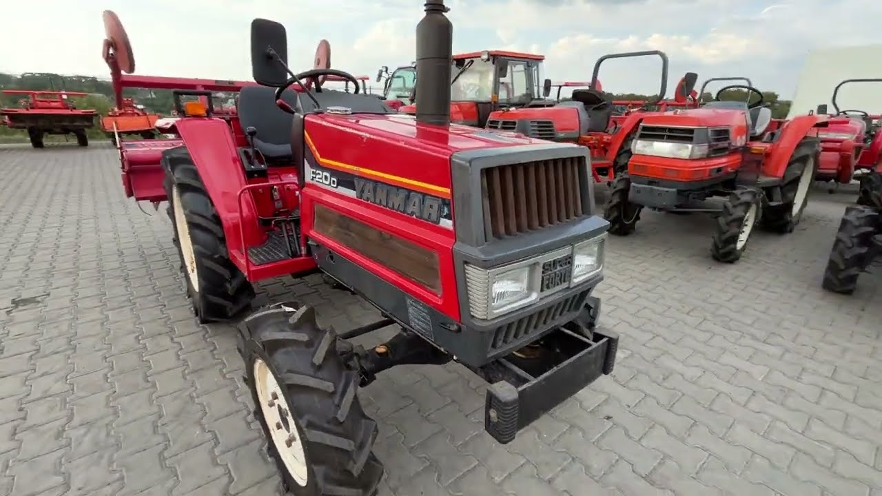 Міні трактор Yanmar F-20: Відео огляд від Totus Traktor