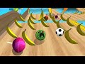 Banana Frenzy Portal Run GOING BALLS Gameplay NEW UPDATE 