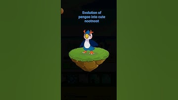 evolution of pengoo into cute nootnoot #dynamons