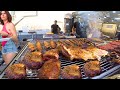 Italy street food events grills overflowing with ribs sausages angus evapii  more food