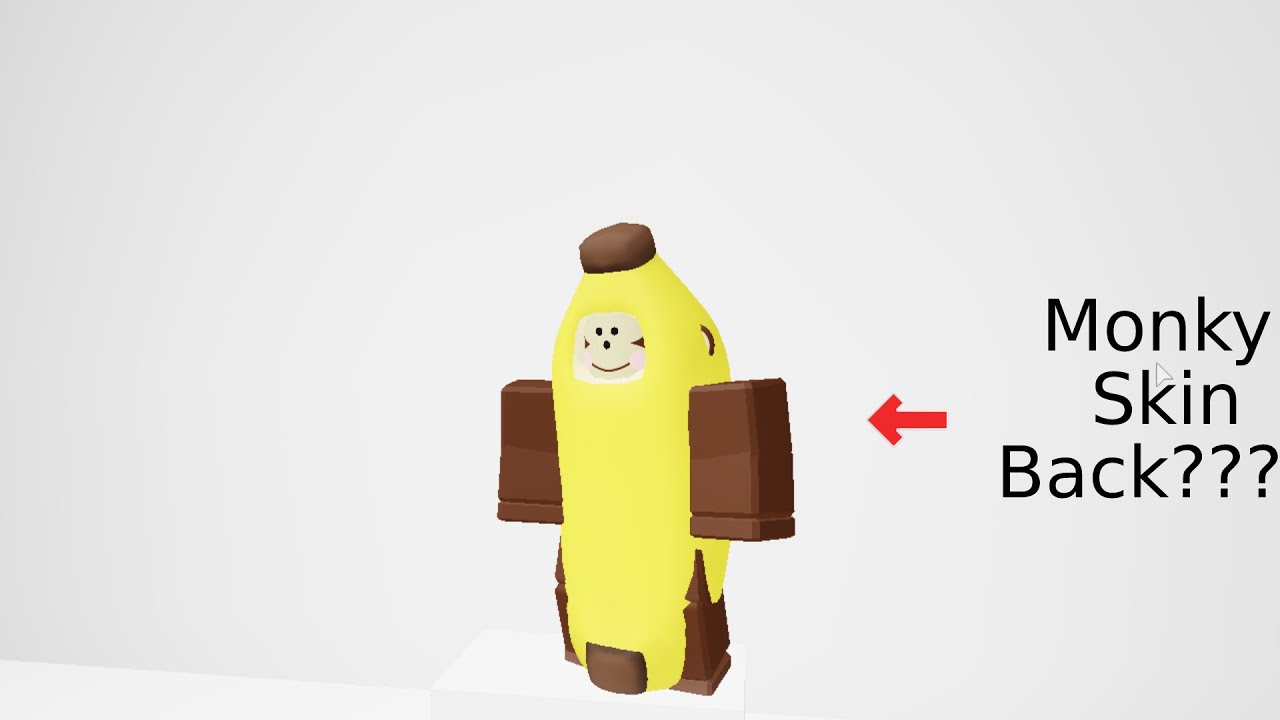 MONKEY SKIN IS BACK TO ARSENAL ??? Banana Find! | Arsenal Roblox - YouTube