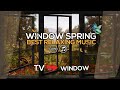  8 hours relaxing piano music  virtual spring window  ken ambience