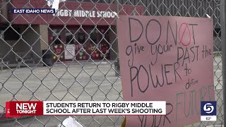 Students Return To Class After Last Week’s School Shooting In Idaho