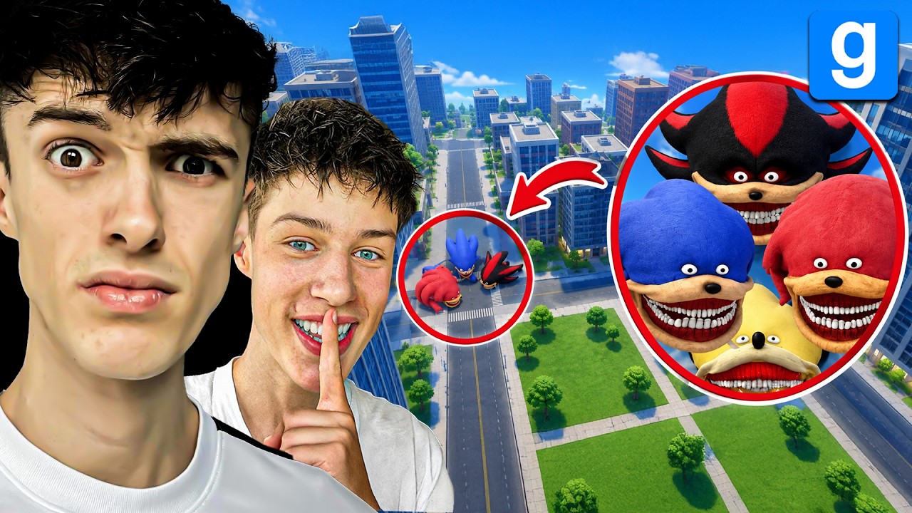 Les AMIS de SHIN SONIC TAPES nous a TRAUMATISÉ ! (Garry's Mod)