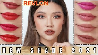 REVLON SUPERLUSTROUS LUSCIOUS MATTE LIPSTICK SWATCHES ! SHADE BARU 2021