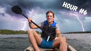 STRANDED IN A LAKE 24 HOURS