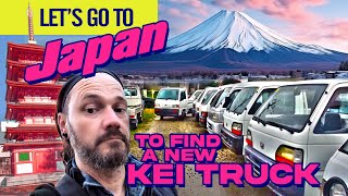 Lets Go To Japan and Pick Out a Kei Truck In Person!