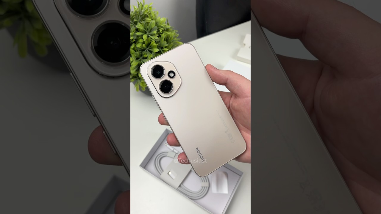 HONOR 400 Unboxing in Desert Gold - YouTube