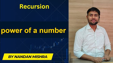 Recursion -5 power of a number
