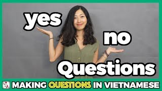 Learn Vietnamese with TVO | Yes/ No Questions