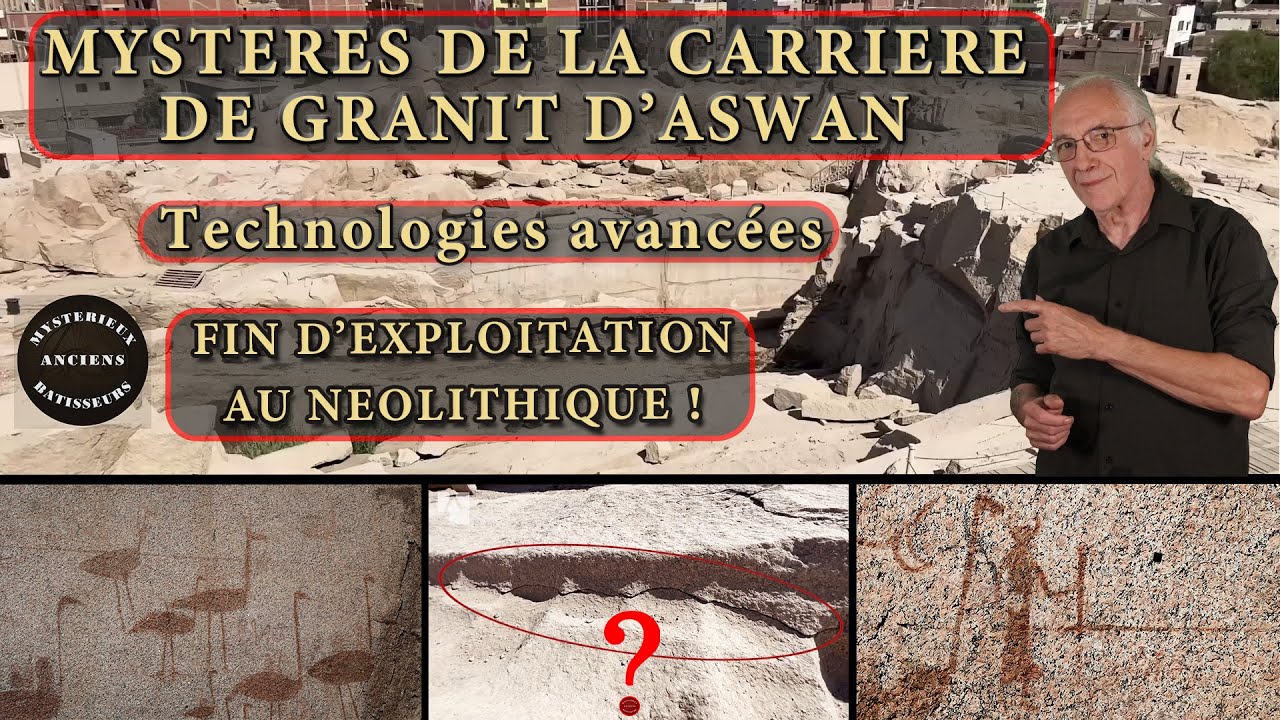 Mystères de la carrière d'Aswan : technologies avancées au néolithique
