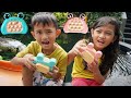 CHALLENGE MAIN POP IT ELEKTRIK BENTUK KODOK 🐸 Dan Berenang | Salsa and Family