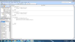 Advanced Excel 21 - Macro recording, debugging
