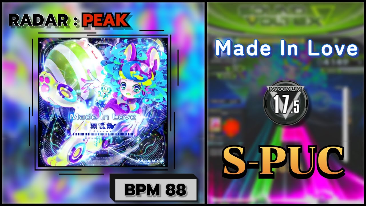 【SDVX】 Made In Love (MXM) S-PUC