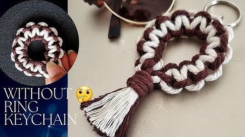 Pastime Creation/how to make without ring round keychain easy diy tutorial?