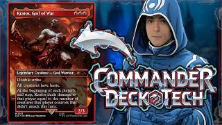 Kratos God of War is the most powerful MONORED COMMANDER | EDH Deck Tech (Magic: The Gathering)