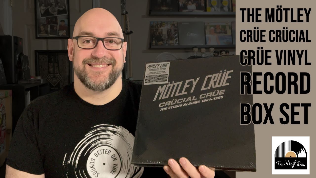 The Mötley Crüe Crücial Crüe Vinyl Record Box Set - YouTube