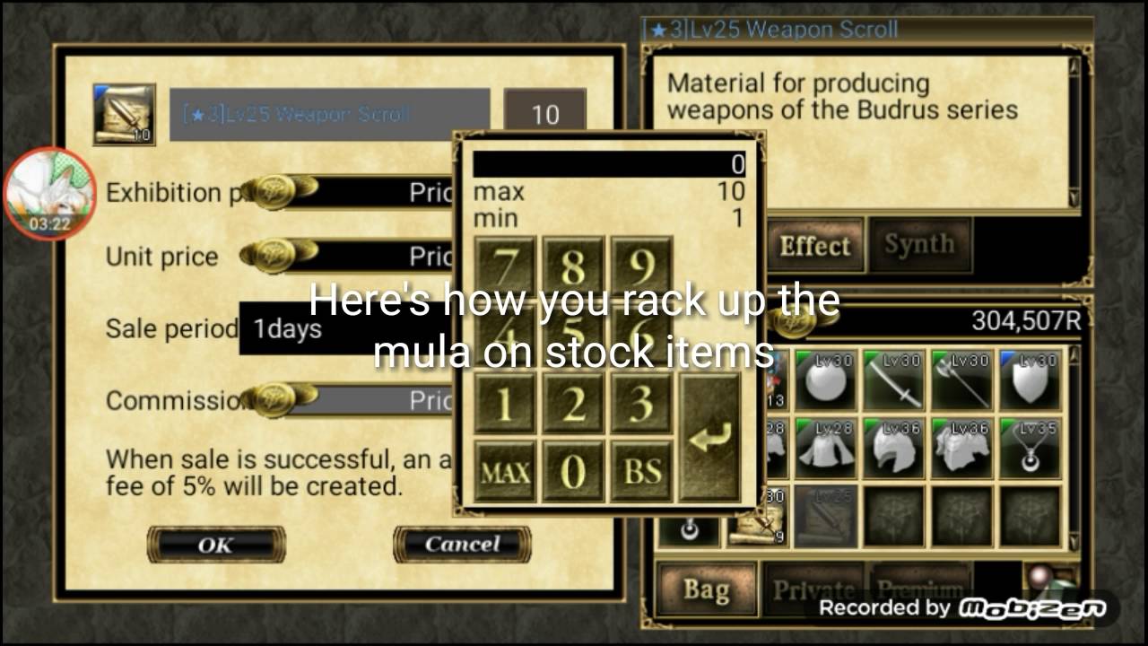 "How to get orange equipment easily" [AURCUS ONLINE] ///MARKET TUTORIAL\\\ YouTube
