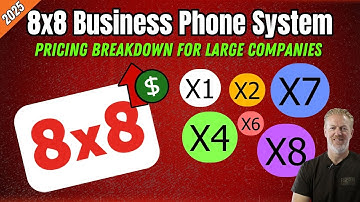 Prijsoverzicht van 8x8-telefoonsystemen voor grote bedrijven in 2025