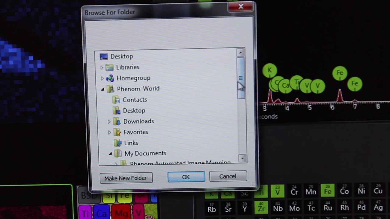 SEM/EDS: Making EDS Analyses Part 4 Saving Data - YouTube