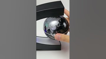 Magnetic Levitating Globe with LED Light, Cool Tech Gift for Men Father Boys,  , Floating Gadget