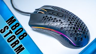 Redragon M808 Storm Lightweight Gaming Mouse Review