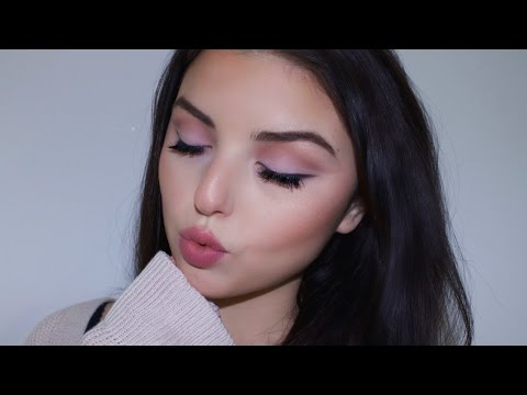 Romantic Valentines Day Makeup ♡ Soft Cut Crease & Rose Lips