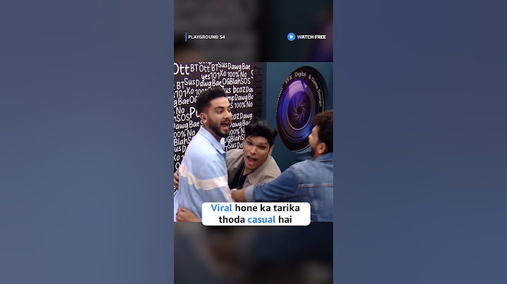 Elvish Yadav Slaps Mythpat In Playground Season 4! | Mortal, Munawar Faruqui | Amazon MX Player