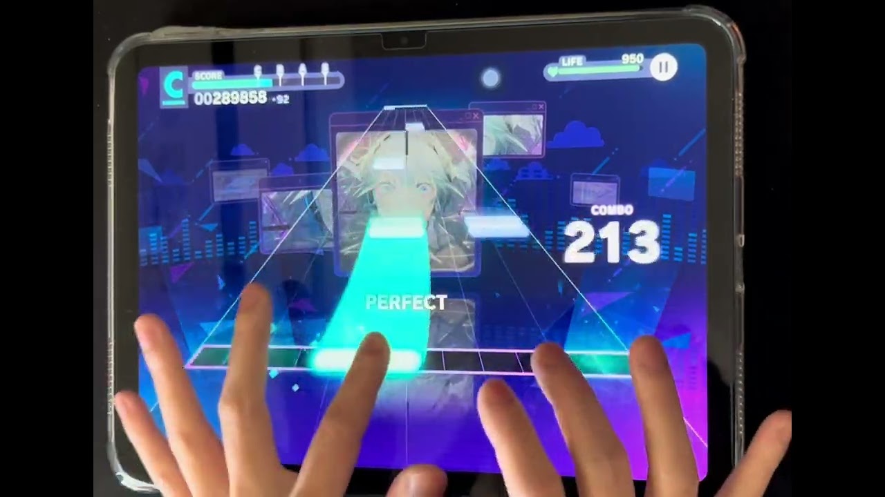 プロセカ　ヒバナ　Expert　初心者🔰　#プロセカ#音ゲー#手元#ヒバナ#エキスパート