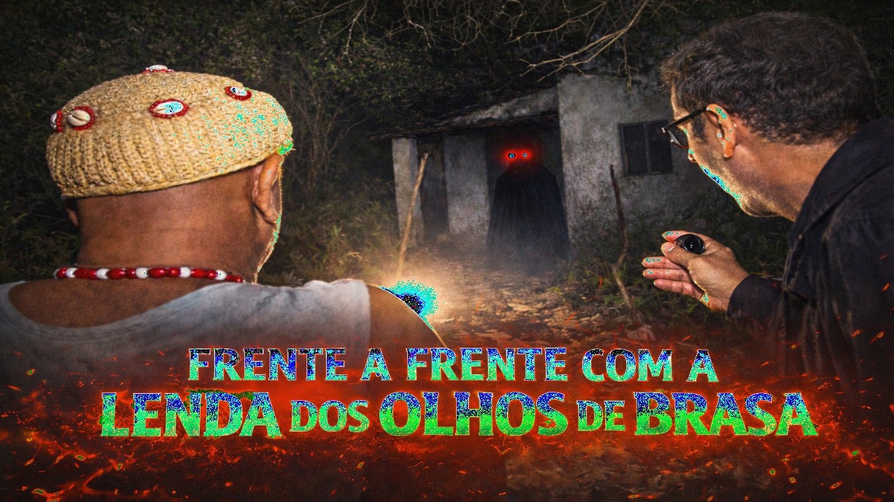 O Encontro Aterrorizante com a Entidade de Olhos de fogo