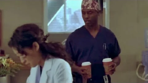 Does Dr Burke get with Christina?