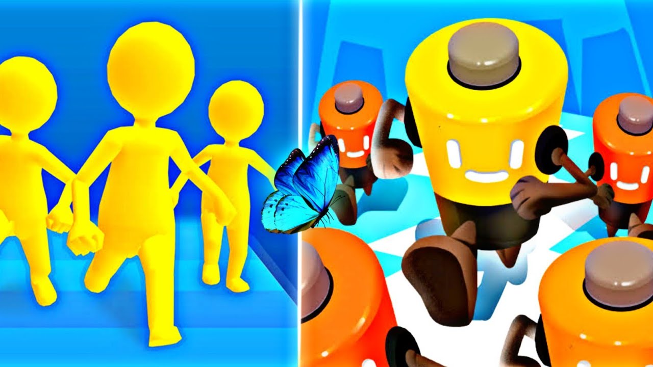 Join Clash 3d vs Battery Run Walkthrough Android iOS Gameplay KAD53