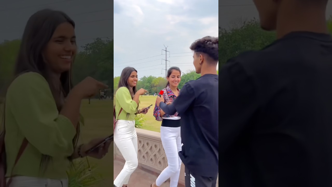 Kitni pyari ladki hai 🙈😍 #ytshorts #youtubeshorts #girlimpressed #viralvideos #girlreaction