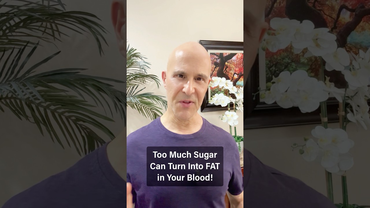 Too Much Sugar Can Turn Into FAT in Your Blood! #drmandell #health #sugar #fat