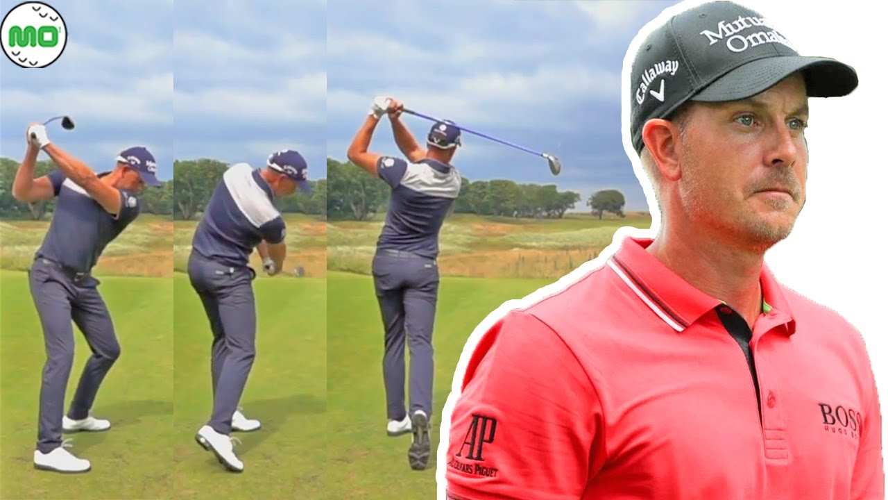 ヘンリク・ステンソン Henrik Stenson スウェーデンの男子ゴルフ スローモーションスイング!!! YouTube