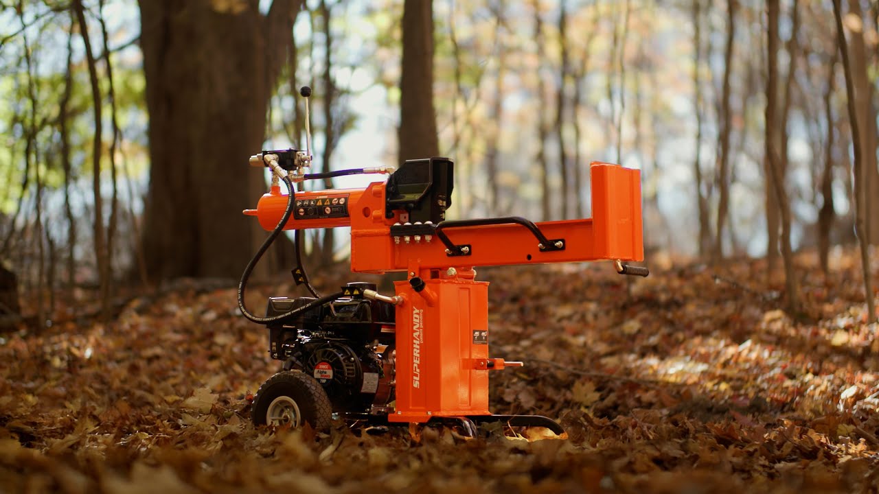 SuperHandy 25 Ton Log Splitter Review | Can it Handle Michigan