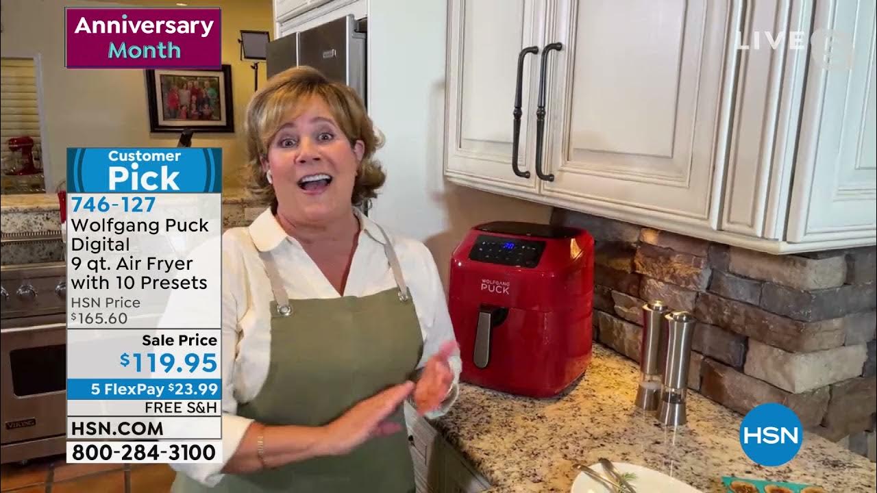 Wolfgang Puck Digital 9Quart Air Fryer with 10 Presets YouTube