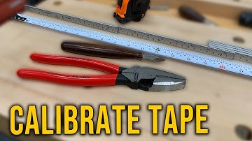 Is Your Tape Measure Accurate?