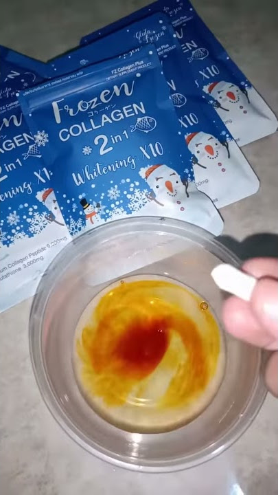 Cara tes Frozen collagen produk original atau tidak