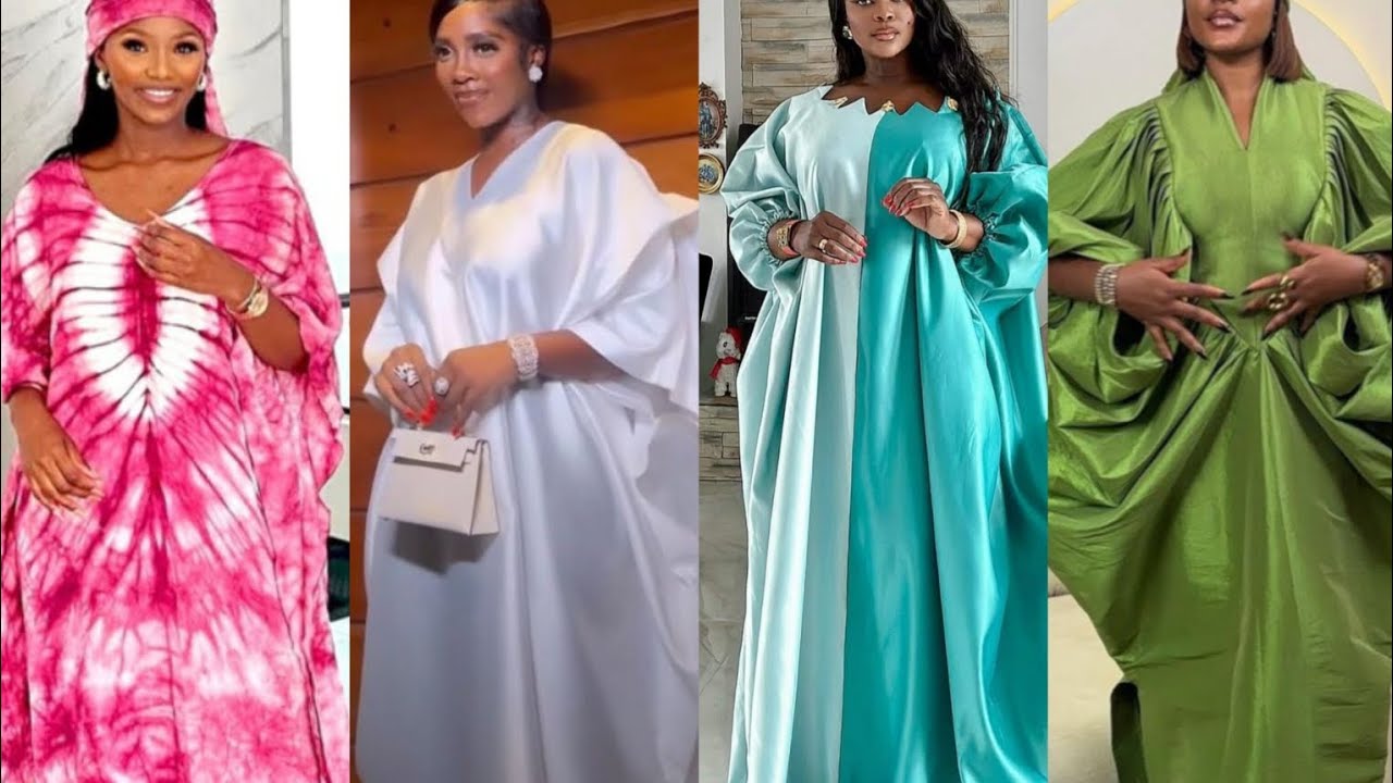 SATIN BUBU KAFTAN STYLES YOU CAN'T RESIST | BOUBOU DRESS DESIGNS | BUBU STYLES 
