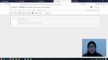 Program Penjumlahan Array dengan Bahasa Python