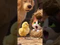 Historinha para Acalmar: A Gatinha que Ensinou a Dormir 🐱💤 | Conto de Ninar #kids #disney #bizarro