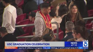 USC graduation celebration held in L.A. Memorial Coliseum