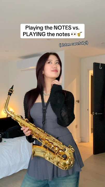 If u get this u have a good ear 🤗👂🏼#saxophone#jbalvin#azul#musician#band#marchingband