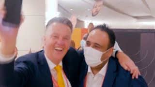 LVG and Netherlands full of joy as they dance back into hotel after USA win