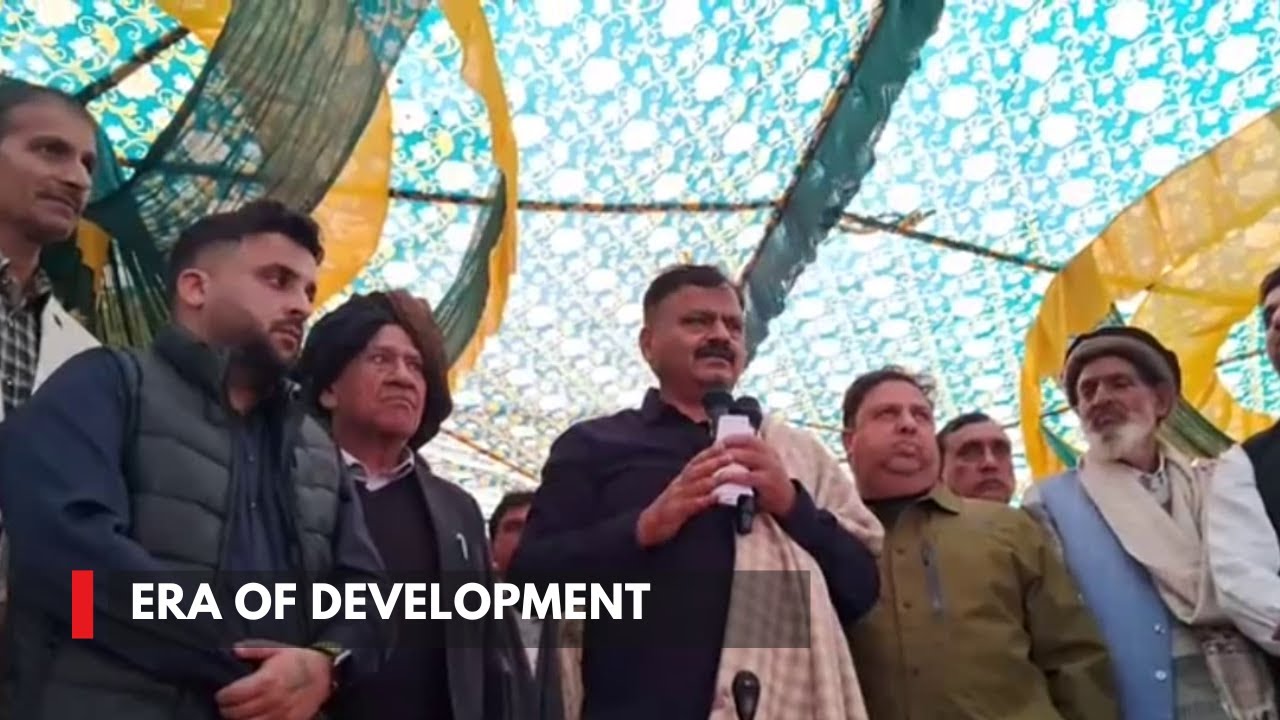Javed Rajar R Rajouri-Poonch region will witness New Era Of Development: Javed Rana ...