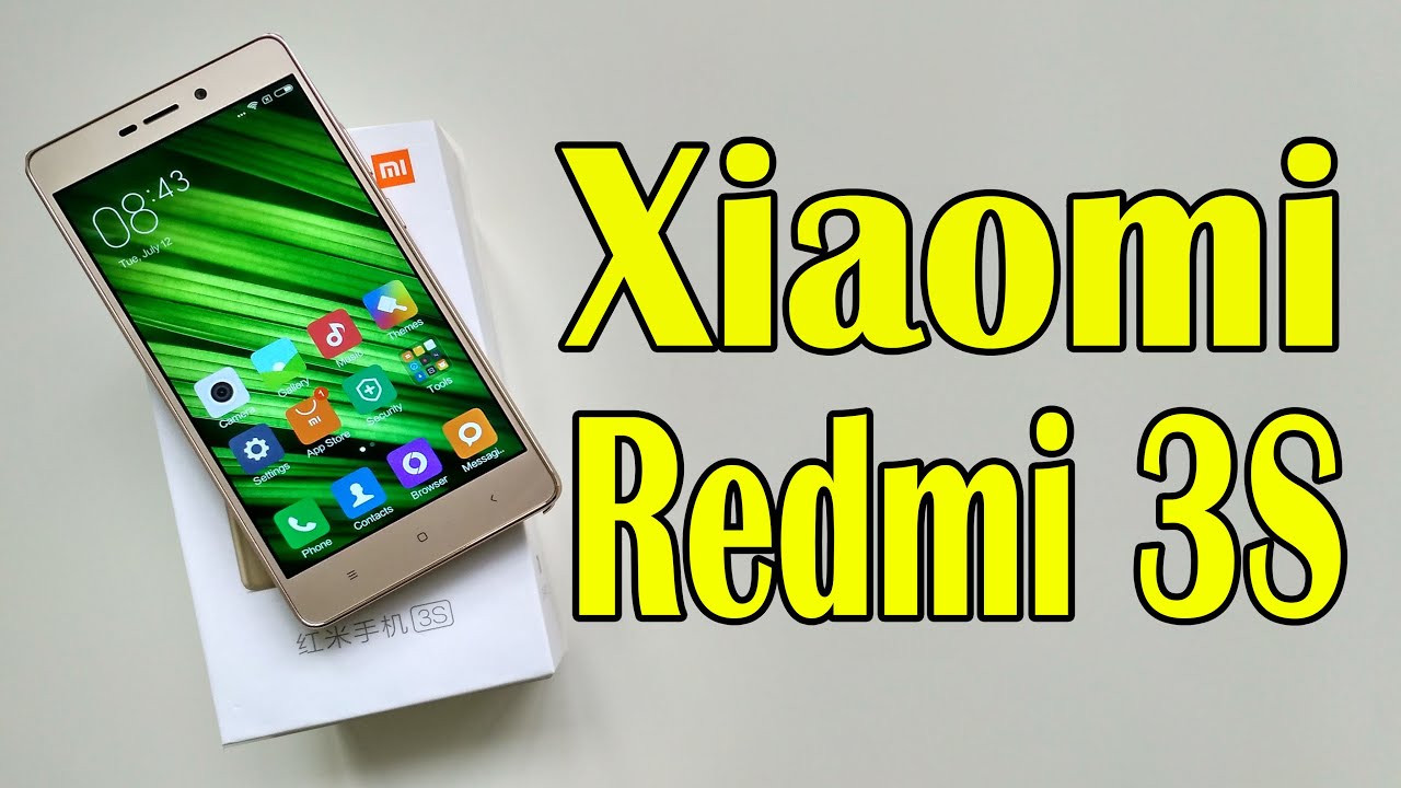 Распаковка Xiaomi Redmi 3s - НОВЫЙ ГЕРОЙ! - YouTube