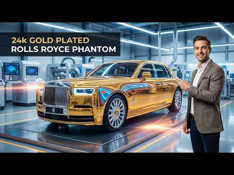 How It's Made The $3M Custom 24k Gold Plated Rolls Royce Phantom