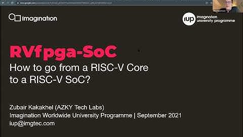 RVfpga SoC Teaching Materials Tutorial | Imagination University Programme