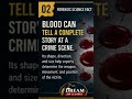 खून बोलता है । Blood can tell complete story #shorts #forensicscience #mppsc #ugcnet #shortsfeed